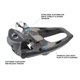 thumbnail image 2 of Pedales para bicicleta de ruta SHIMANO ULTEGRA PD-R8000 de nivel profesional, 2 of 6
