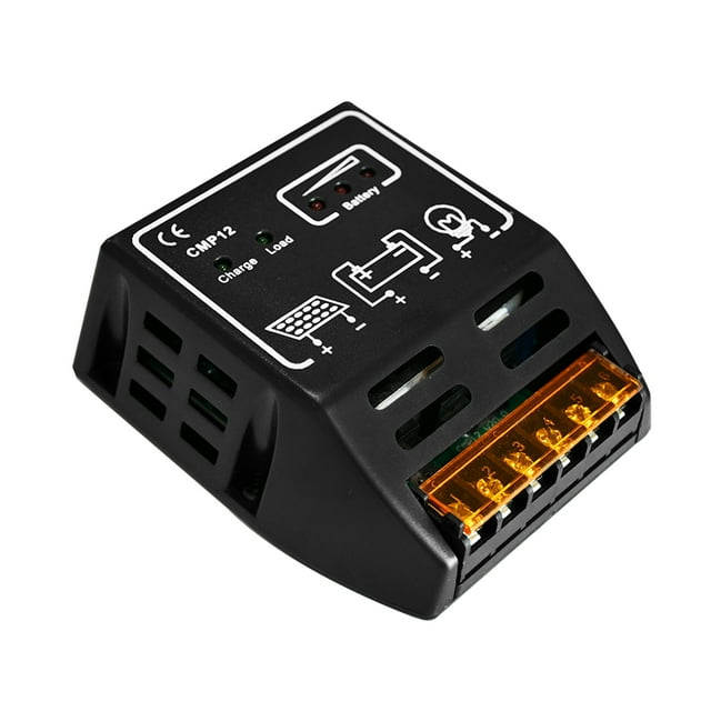 Yeacher 12V/24V Self-adaption 10A Charge and Discharge Solar Controller Solar Regulator Solar Charge Controller with Current Protection