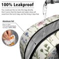 thumbnail image 5 of Obrewu Pioneer Flower and Butterfly Lunch Bag for Adult, Insulated, Leakproof, Oxford Cloth, 5 of 7