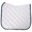 White/Navy, variant on Schneiders Wicking Contour Dressage Horse Saddle Pad | Cushioned 8mm Foam | White/Navy
