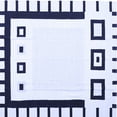 thumbnail image 1 of Ahgly Company Indoor Square Abstract Blue Contemporary Area Rugs, 4' Square, 1 of 4