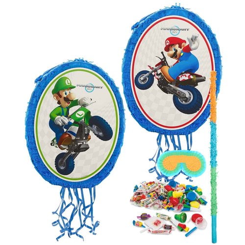 Mario Kart Wii Mario and Luigi Pinata Kit