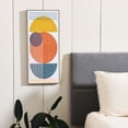 thumbnail image 5 of Main + Mesa Modern Abstract Canvas in Blonde Finish Frame, 5 of 8