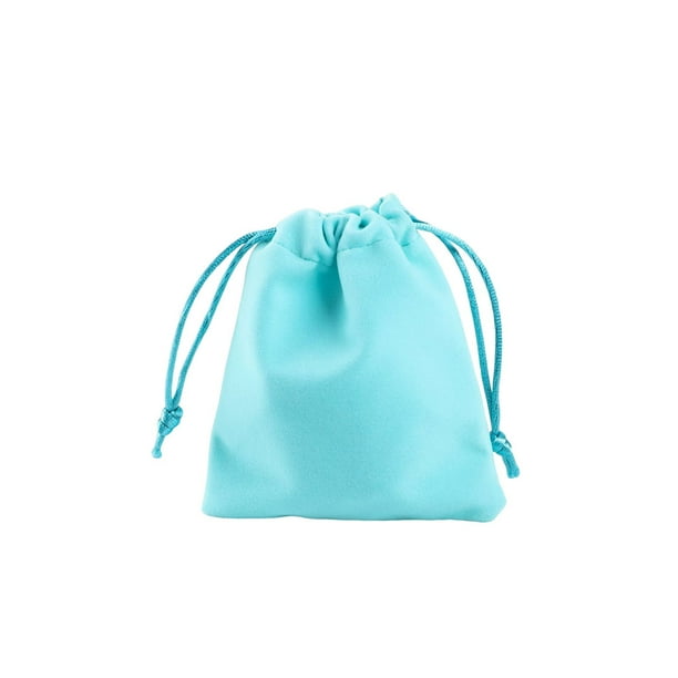 Yuarrent Bolsa con cordón Almacenamiento Arpillera Empaquetado Regalo Corsé Bolsas Saco Joyas Paquete Organizar Dulces Cosméticos Monedas Almacenamiento y organización del hogar Azul Yuarrent HA075283-07
