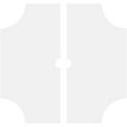 thumbnail image 4 of 36"OD x 3"ID x 12"C x 1"P Haus Architectural Grade PVC Contemporary Ceiling Medallion, Two Piece, 4 of 11