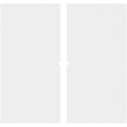 thumbnail image 4 of 30"OD x 1"ID x 10 1/2"C x 1"P Rubik Architectural Grade PVC Contemporary Ceiling Medallion, Two Piece, 4 of 11