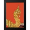 thumbnail image 2 of McIntosh, Frank 18x24 Black Modern Framed Museum Art Print Titled - Dragon Temple of Siam, 1934, 2 of 5
