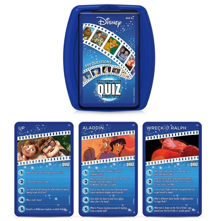 Top Trumps Disney Classics Quiz Game