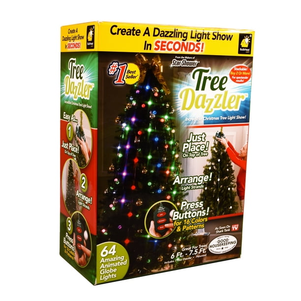 Tree Dazzler As Seen On Tv Shark Tank Christmas Led Lights Plastic Walmart Com