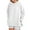 White, variant on SHINE UP Sweatshirt for Women Long Sleeve Crewneck Tops Oversized Casual Pullover Shirts with Side Zipper