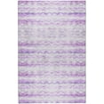 thumbnail image 2 of Addison Rugs Dream Shag Premium Machine Washable Transitional Ribbons Purple Rectangle Rug, 3' x 5', 2 of 8