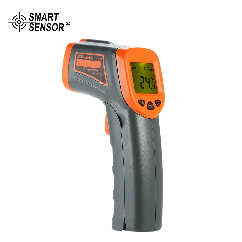 Infrared Thermometer Gun 380℃ Non-Contact IR Digital Temperature Tester 12:1 