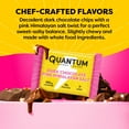thumbnail image 6 of Quantum Energy Square: Energy Bar with Caffeine & 10g Protein. Delicious Healthy Snack On The Go. (Vegan, Gluten-free, Soy-free, Dairy-free). Flavor: Dark Chocolate Pink Himalayan Salt 8Pk, 6 of 9