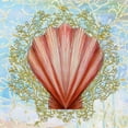 thumbnail image 3 of Diannart 12x12 Black Modern Framed Museum Art Print Titled - Shell Medley I, 3 of 5