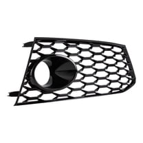 For Audi RS7 2014 2015 2016 2017 2018 Right Passenger Side Bumper Fog Lights Lamps Frame Grille Cover