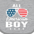 thumbnail image 4 of Inktastic All American Boy USA Parade Boys Baby Bib, 4 of 4