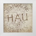 thumbnail image 1 of Grey, Jace 15x15 White Modern Wood Framed Museum Art Print Titled - Wine Label 2, 1 of 4