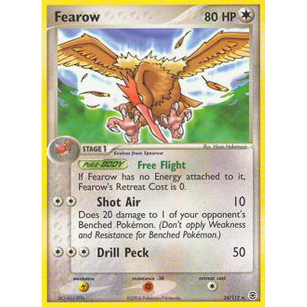 Pokemon Fire Red Leaf Green Fearow 24 Walmart Com Walmart Com