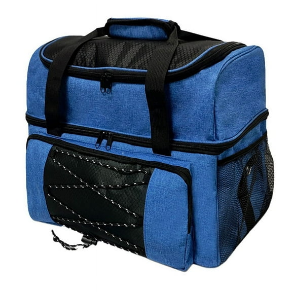 Bag Bowling Tote Bag Holder with Padded Compartments Extra Space for 1 Single Pair of Bowling,B