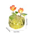 thumbnail image 3 of SLYNSHome LED Night Light for Girls Lotus Lights DIY Present Lamps Kids Nightlight for Bedside Bedroom Decoration Birthday Gifts (White), 3 of 7