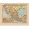 thumbnail image 2 of Hammond 24x20 Gold Ornate Wood Framed with Double Matting Museum Art Print Titled - Mexico - Hammond 1910, 2 of 4