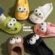thumbnail image 5 of ZHAOCHENG Pantuflas de perro con dibujos animados para mujer, pantuflas de perro con ojos grandes, pantuflas de perro para mujer, pantuflas de beso francés con perro con ojos grandes, 5 of 5