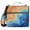Gold Blue Yellow Marble, variant on 3 Ring Zipper Binder with Shoulder Strap Waterproof Trapper Keeper 2 Inch D-Ring 500 Sheets Capacity, Teal Green Gold Marble