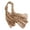 Khaki, variant on Women's Date Pashmina Light Pull On Convertible Casual Tulle Soft Pashmina Scarf Fashion Muffler Dark Brown One Size