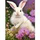 thumbnail image 1 of Pintura de diamante 5D DIY Kit de conejo de taladro redondo completo Arte Decoración del hogar (A6384) FLhrweasw Nuevo, 1 of 9