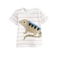 thumbnail image 1 of T-Shirts Graphiques à Manches Courtes pour Garçons, T-Shirts Décontractés Amples pour Enfants avec Imprimé Lézard, Hauts d'Été pour Enfants, T-Shirt Unisexe à Col Rond pour Usage Quotidien, Réunion de Famille, Jeu en Plein Air, 1 of 3