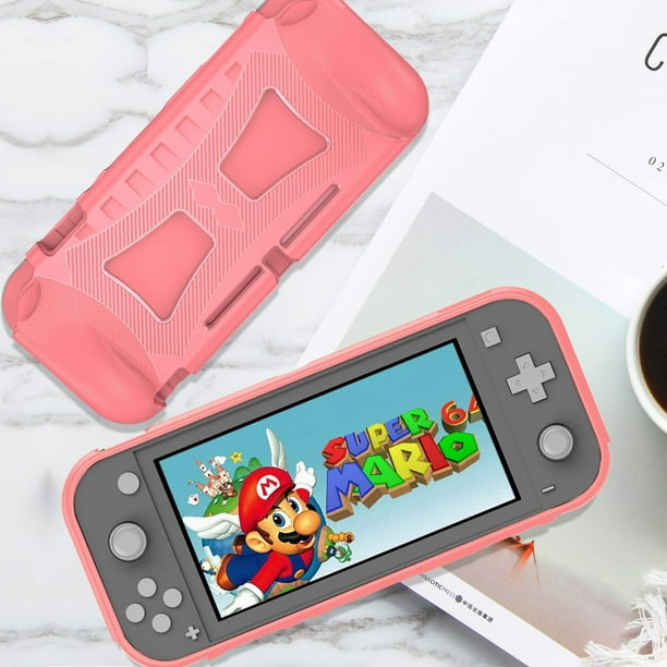 Étui de protection pour Nintendo Switch Lite, housse de protection robuste  pour console Nintendo Switch Lite avec poignées rembourrées confortables 