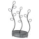thumbnail image 3 of Torre de soporte para joyas con bandeja para platos, árbol para guardar joyas, elegante soporte para pendientes de mesa. Negro, 3 of 9