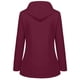 thumbnail image 4 of Chaquetas y abrigos casuales con capucha de manga larga, chaqueta impermeable sólida para mujer, chaquetas para exteriores, impermeable con capucha, abrigo a prueba de viento para mujer, 4 of 5