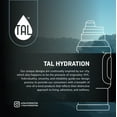 TAL Stainless Steel Zeus Water Bottle 3 Liter, Black