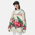 thumbnail image 3 of Kdxio Merry Christmas 1 Print Women Men Sun Protection UPF 50+ Jackets Zip Up Long Sleeve Hoodie Hiking Lightweight with Pockets, 3 of 7