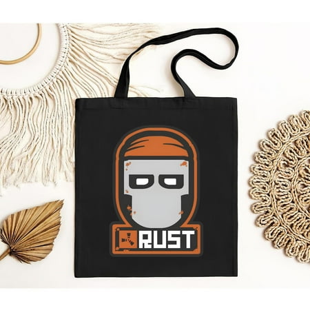 vintage Rust Game Merch S to Made in the USA Tote Bag-TH6218