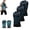 Black*3, variant on V 2.0 Boost V2 Compression Shirt Men, Slimming Sleeveless Tank, Breathable Slim Fit Tank Top with Core Support
