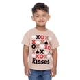 thumbnail image 3 of Hershey’s Toddler Valentine’s Day Kisses Graphic Tee, Sizes 12M-5T, 3 of 13