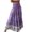 Purple independence day dresses for women, variant on Dianli Womens Skirts Floral Print Maxi Summer Skirt High Waist Pleated Swing Evening Casual Fashion A-Line Skirt Blue S