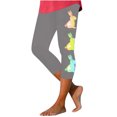 thumbnail image 1 of Pantalones de Ajuste Seco de la Moda de las Mujeres Imprimidas Leggings, Deporte de Yoga Elástico de Poliéster Elástico Respirable, 1 of 8