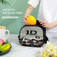 thumbnail image 6 of One Music Direc-,Ti0n Lunch Box with Portable Tableware Lunch Bag Reusable Food Tote Bag for Snacks Drinks, 6 of 8