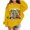 Yellow, variant on Grblisyd Halloween Hoodies for Girls Long Sleeve Pullover Sweatshirts with Kangaroo Pocket Casual Loose Fall Winte Top