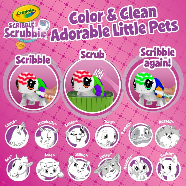 Scribble scrubbie mega top