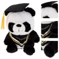 thumbnail image 2 of KAKOWELY Muñeco de panda de peluche de graduación, regalo de graduación, lindo muñeco de panda de doctor de peluche, 2 of 5