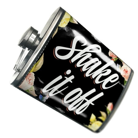 

NEONBLOND Flask Floral Border Shake it off