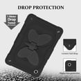 thumbnail image 2 of Dteck for Samsung Galaxy Tab A9 Plus Case for Kids Girls, Galaxy Tab A9+ Case with Shoulder Strap Butterfly Wings Stand Shockproof Protective Cover for Galaxy Tab A9 Plus 11 Inch 2023,Black, 2 of 5