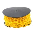 thumbnail image 2 of Abbracc Plastic Chain Links Decoration Caution Sign Lightweight Barrier Chain for Yellow, 2 of 9