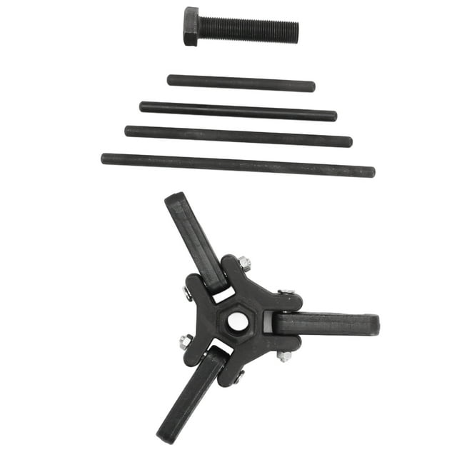Harmonic Balancer Puller, Rustproof Harmonic Damper Pulley Puller Kit Spring Loaded Leg High Strength For Car