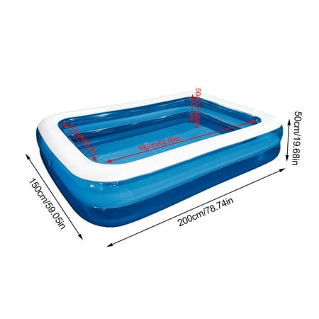 Akoyovwerve Children'S Inflatable Swimming Pool Household Baby Wear-Resistant Thick Marine Ball Pool