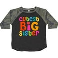 thumbnail image 3 of Inktastic Cutest Big Sister Girls Toddler T-Shirt, 3 of 5